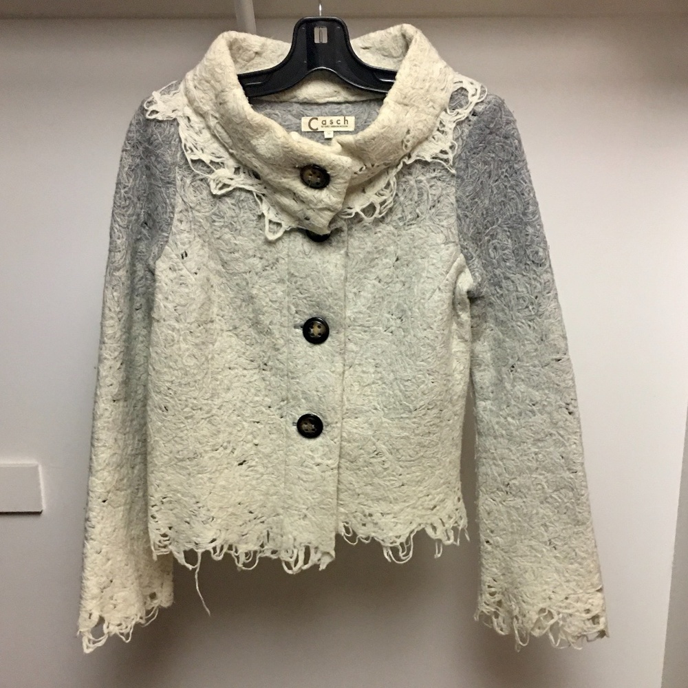 anthropologie casch coat